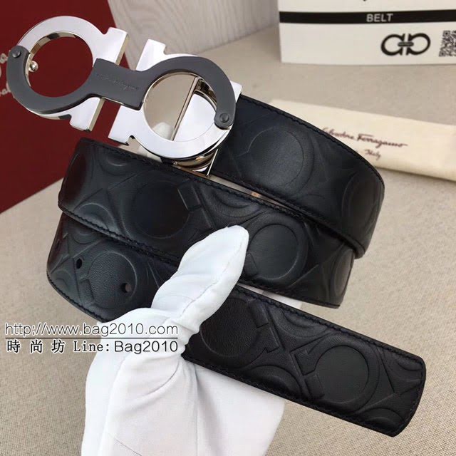菲拉格慕男士皮帶 Ferragamo雙面用小牛皮腰帶  jjp1403